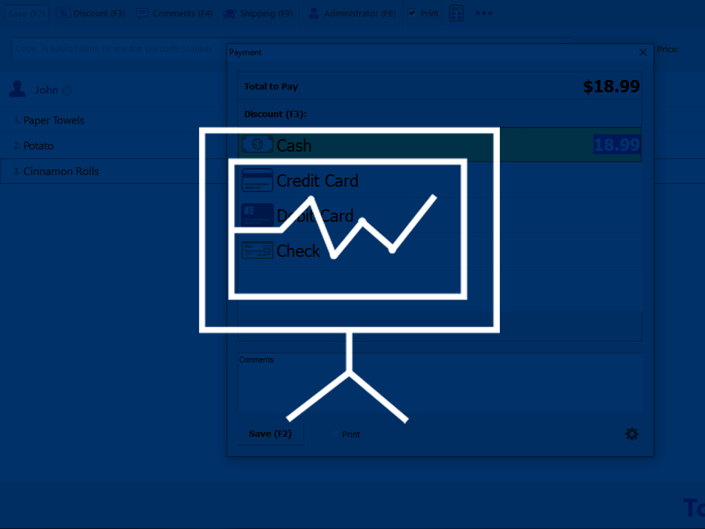 How to check payment methods records